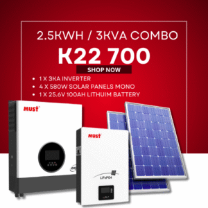 2.5KWH / 3KVA COMBO
