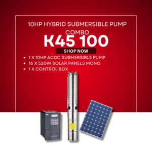 10HP HYBRID SUBMERSIBLE PUMP COMBO