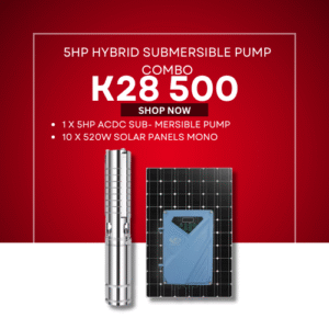 5HP HYBRID SUBMERSIBLE PUMP COMBO