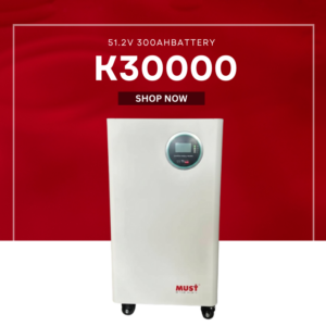 51.2v 300AH Must Battery