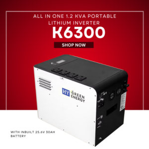 All-in-One 1.2 kVA Portable Lithium Inverter